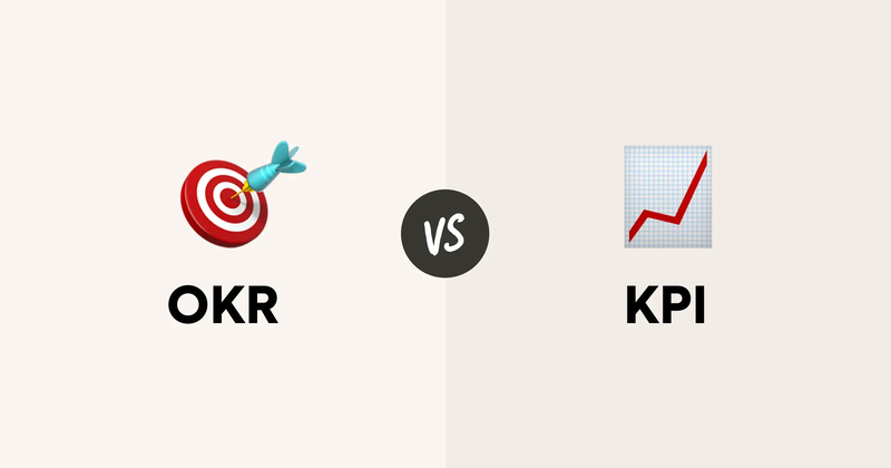 Sự khác nhau giữa OKR và KPI
